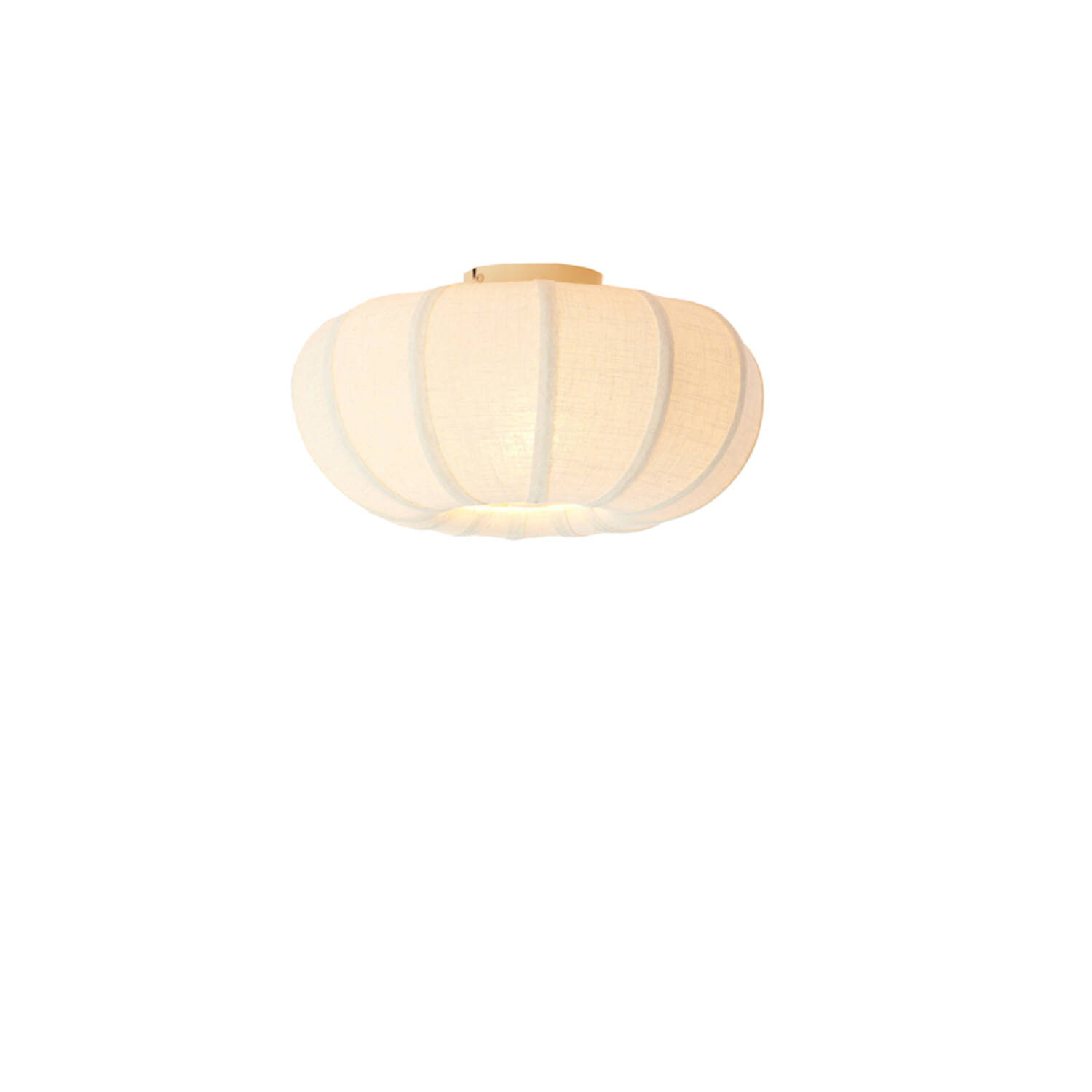 Ceiling lamp Ø40x21,5 cm ZOSIA linen cream