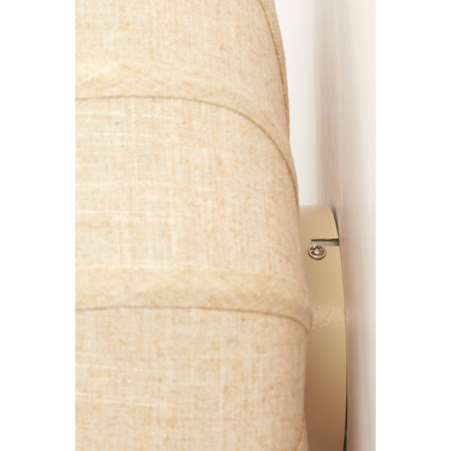 Ceiling lamp Ø40x21,5 cm ZOSIA linen natural