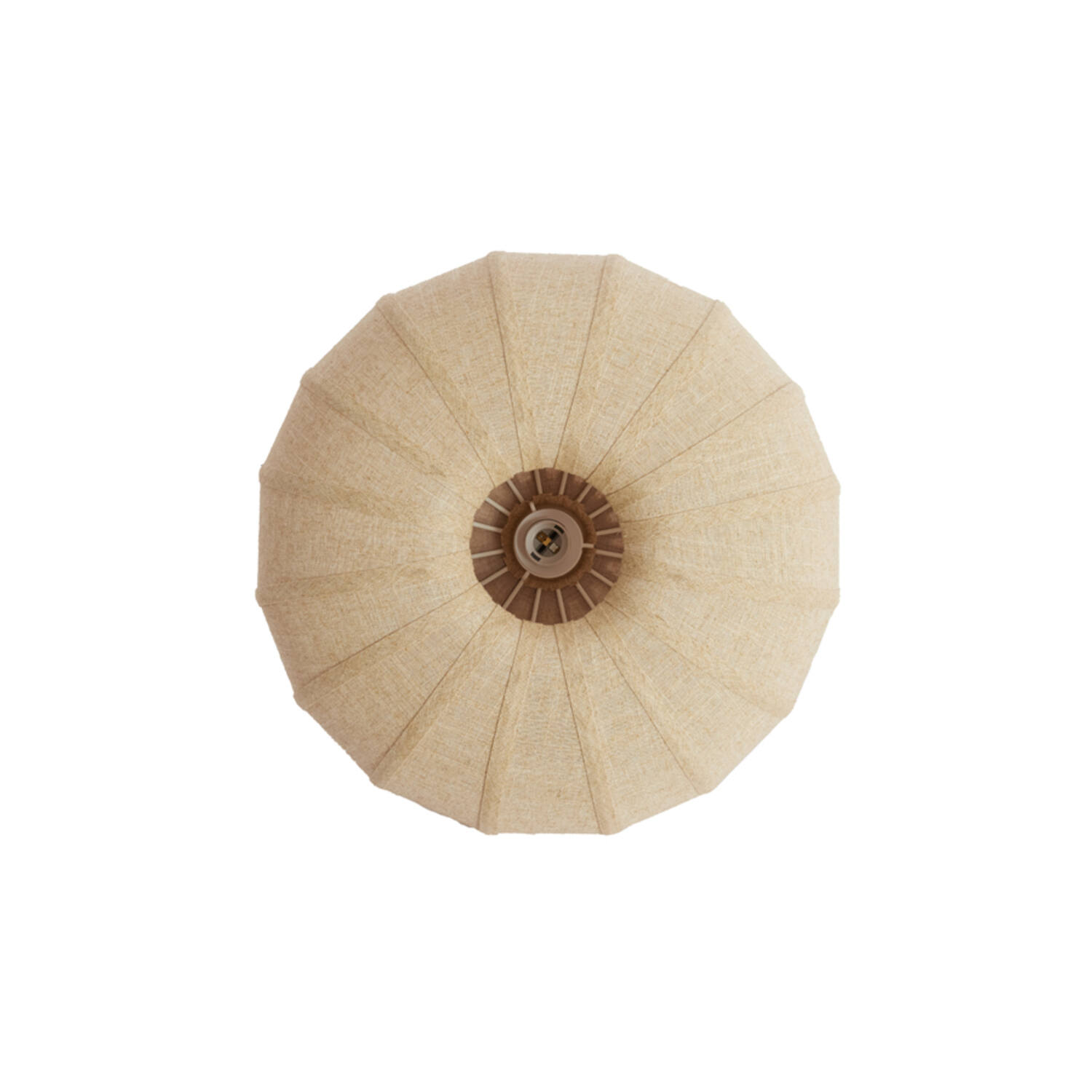 Ceiling lamp Ø50x24,5 cm ZOSIA linen natural