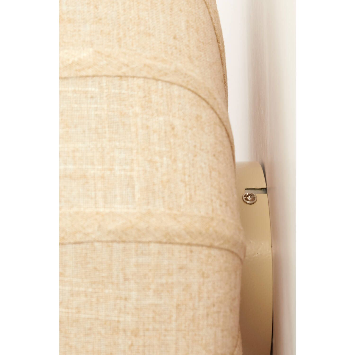 Ceiling lamp Ø50x24,5 cm ZOSIA linen natural