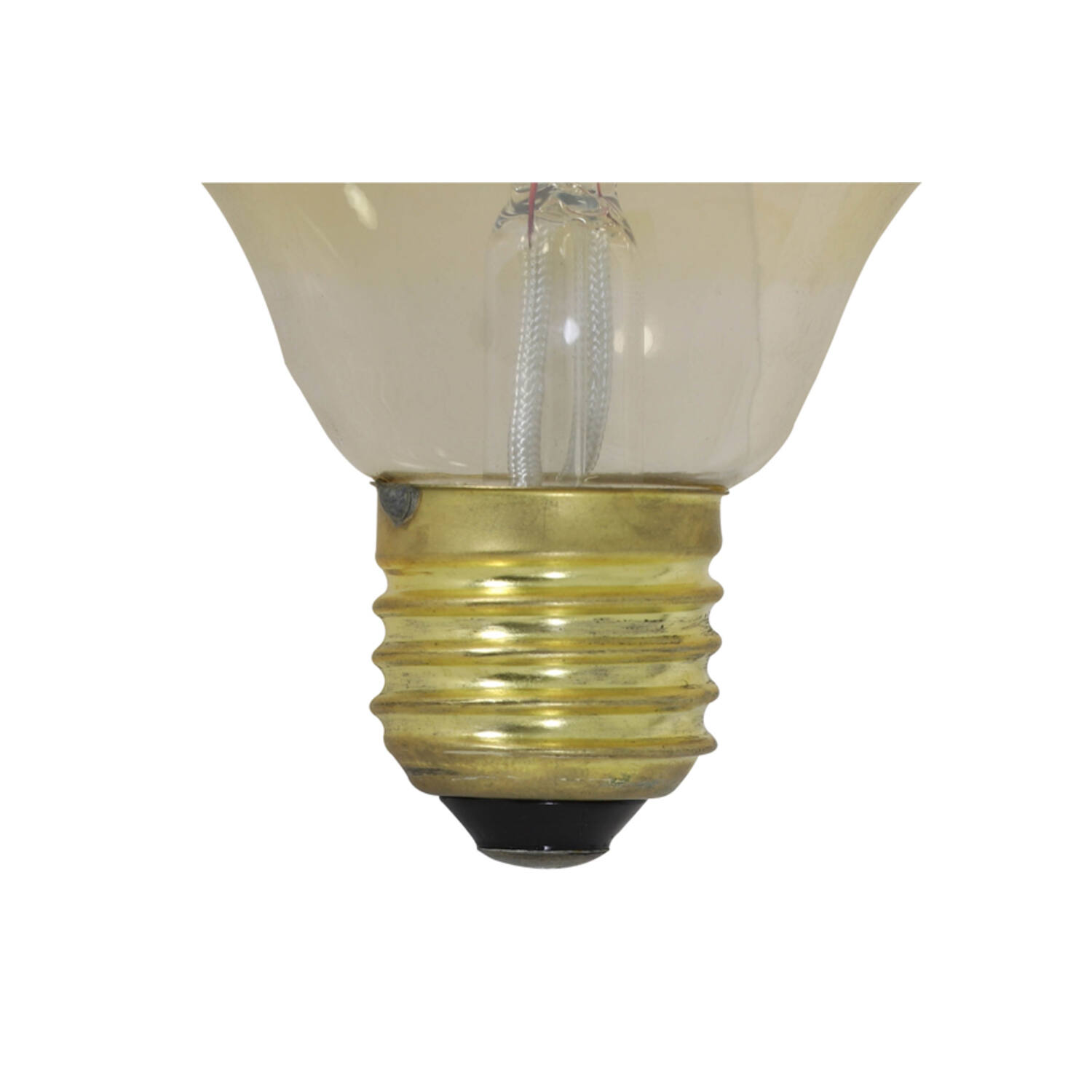 Deco LED hoekig Ø6,5x14,5 cm LIGHT 4W amber E27 dimbaar