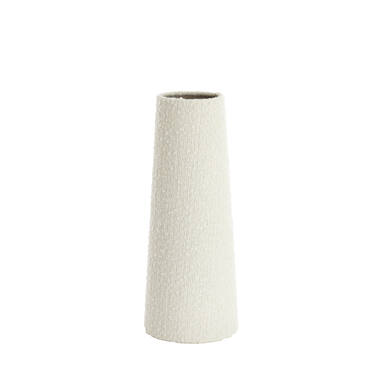 Kap drum kegelvormig 15-10,5-37,5 cm ORURO wit