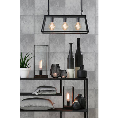 Lamp base Ø20x47,5 cm MONTANA matt black with LED