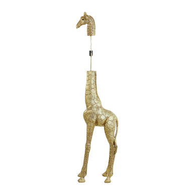 Vloerlamp 44x33,5x184 cm GIRAFFE antiek brons