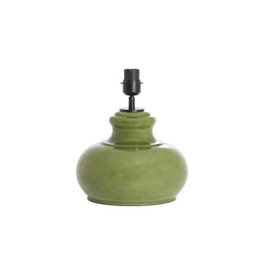 Lamp base Ø28,5x33 cm VERDE glass olive green