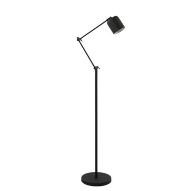Vloerlamp G9 73x25x150 cm RIJEKA mat zwart+dimmer