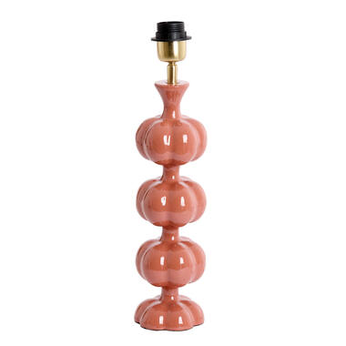 Lamp base Ø10x38 cm CALDAS shiny terra