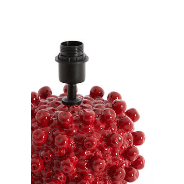 Lamp base Ø25,5x27 cm BERRIES ceramics red