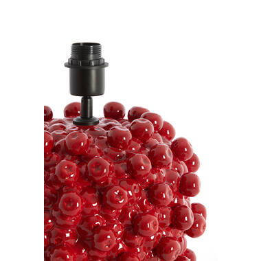 Lamp base Ø31,5x35 cm BERRIES ceramics red