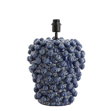 Lamp base Ø31,5x35 cm BERRIES ceramics dark blue