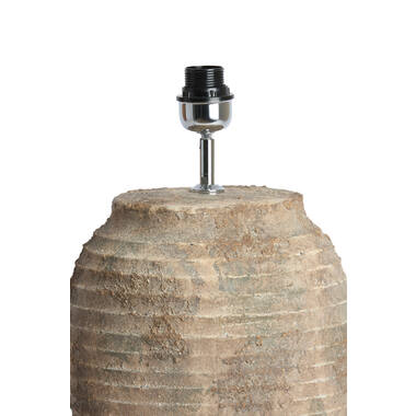 Lamp base Ø28,5x46,5 cm CASSARO ceramics antique dark brown