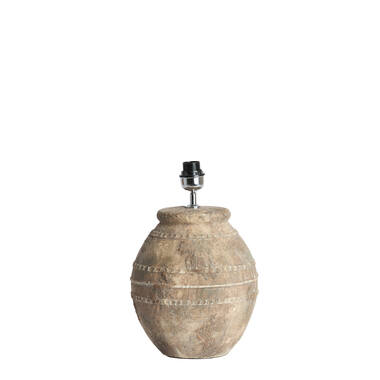 Lamp base Ø28,5x42,5 cm VENTURA ceramics antique dark brown