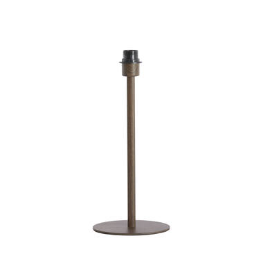 Lamp base 20x13x46 cm CERINI wood print dark brown