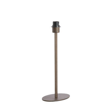 Lamp base 20x13x46 cm CERINI wood print dark brown