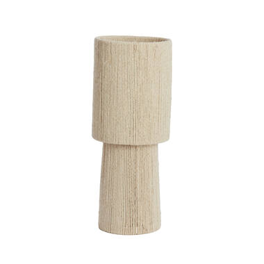 Tafellamp Ø21,5x54,5 cm PITINO jute crème