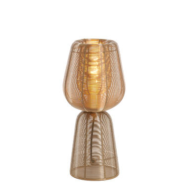 Tafellamp Ø18x42 cm ABOSO licht goud