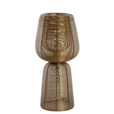 Tafellamp Ø24x54 cm ABOSO antiek brons