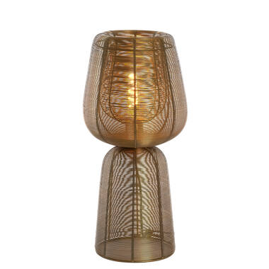 Tafellamp Ø24x54 cm ABOSO antiek brons