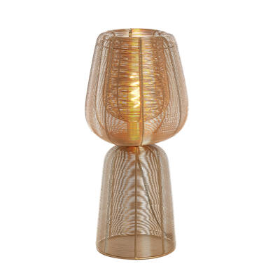 Tafellamp Ø24x54 cm ABOSO licht goud