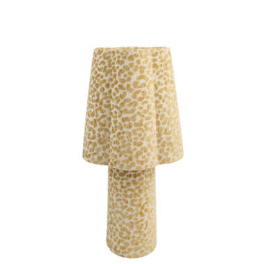 Table lamp Ø25x50 cm MUSABY sand+olive green