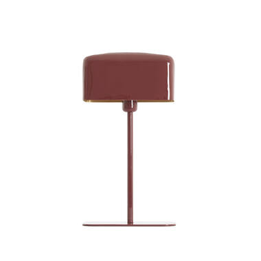 Tafellamp 25x13x48 cm ELENIE glans bordeaux
