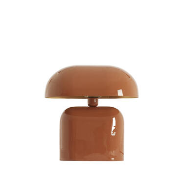 Table lamp 37x26x37 cm TODD shiny dark orange