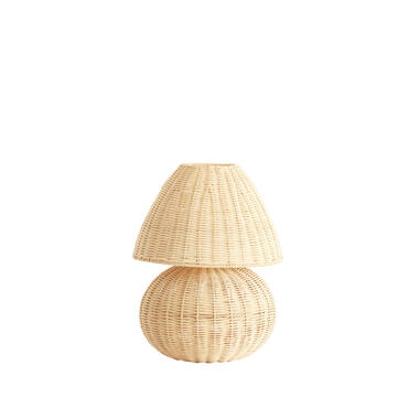 Tafellamp Ø27,5x35 cm MAVON rotan naturel