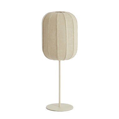 Table lamp Ø25x70 cm SOLUNE linen natural+sand