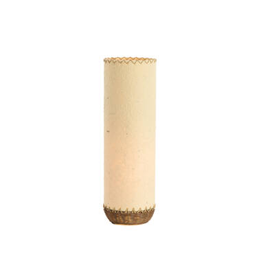 Table lamp Ø15x49 cm TIO paper beige+rattan dark brown