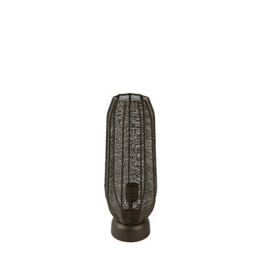 Table lamp Ø18x46 cm SAMRET matt brown-bronze
