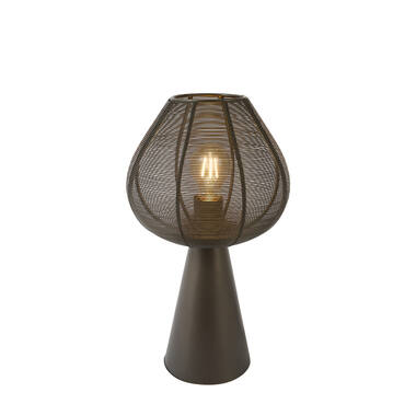 Table lamp Ø24x40 cm MARET matt brown-bronze