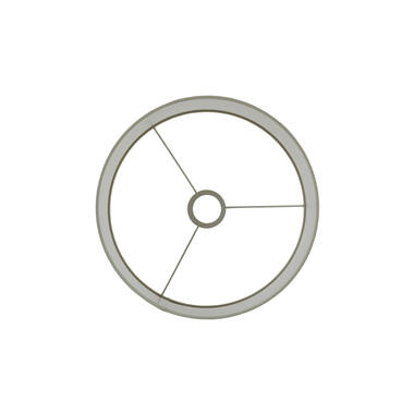 Kap cilinder 20-20-15 cm BRESKA parel wit