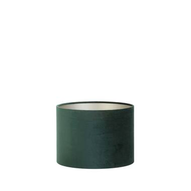 Kap cilinder 25-25-18 cm VELOURS dutch green