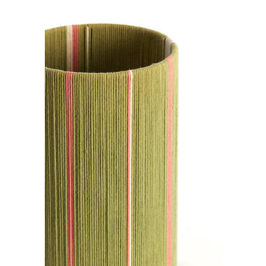 Shade cylinder 25-25-36 cm MEDAN green+pink+cream