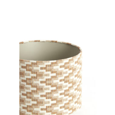 Shade cylinder 25-25-18 cm JINX brown