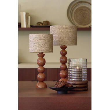 Shade cylinder 25-25-18 cm RAVI brown