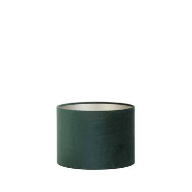 Kap cilinder 30-30-21 cm VELOURS dutch green