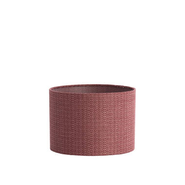 Shade cylinder 30-30-21 cm BLUSH red