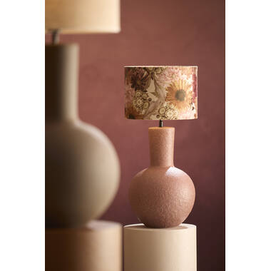 Shade cylinder 30-30-21 cm ROSEWOOD white