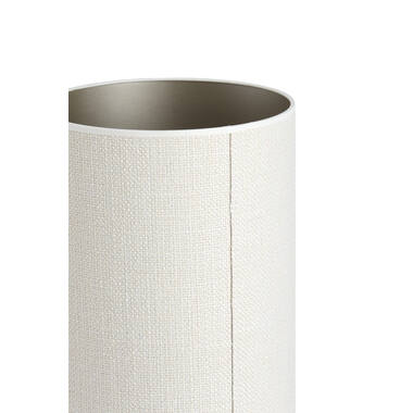 Shade cylinder 30-30-50 cm SAVERNA egg white