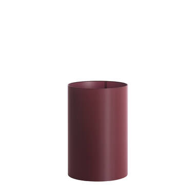 Shade cylinder 30-30-45 cm IMANI burgundy
