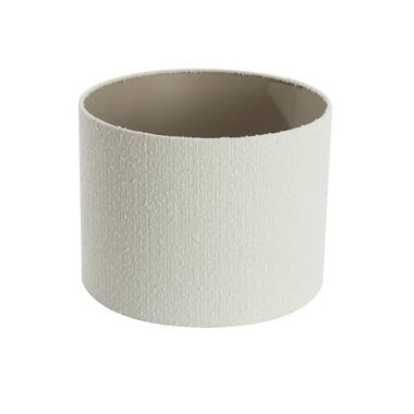 Lampenschirm Zylinder 40-40-30 cm BOLERO weiß