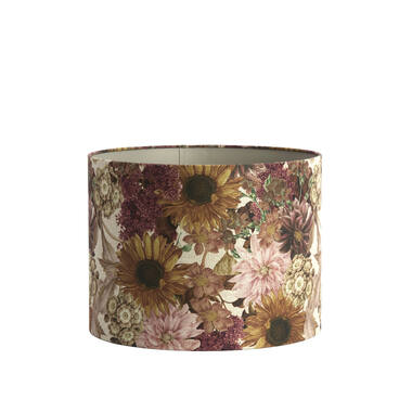 Shade cylinder 40-40-30 cm ROSEWOOD white
