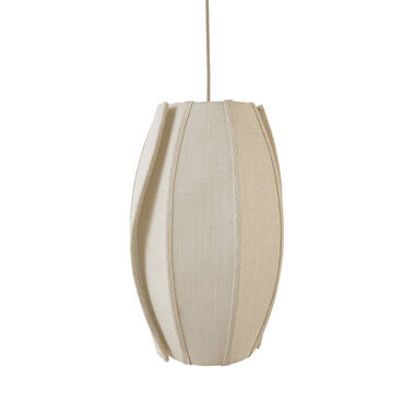 Hanging lamp Ø31x45 cm MELAMBA beige