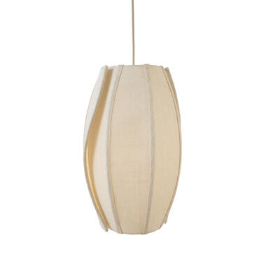 Hanging lamp Ø31x45 cm MELAMBA beige