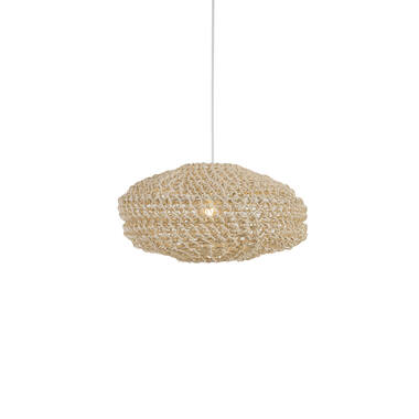 Hanging lamp Ø55x22 cm TWAN cream
