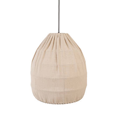 Hanging lamp Ø50x56 cm THIEUX beige+black