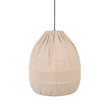 Hanging lamp Ø50x56 cm THIEUX beige+black