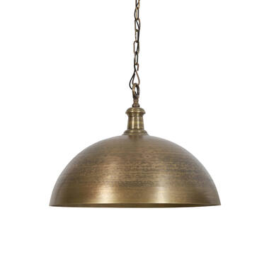 Hanglamp Ø70x62 cm DEMI ruw oud brons