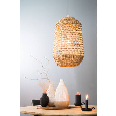 Hanglamp Ø37,5x58 cm TRIPOLI rotan naturel